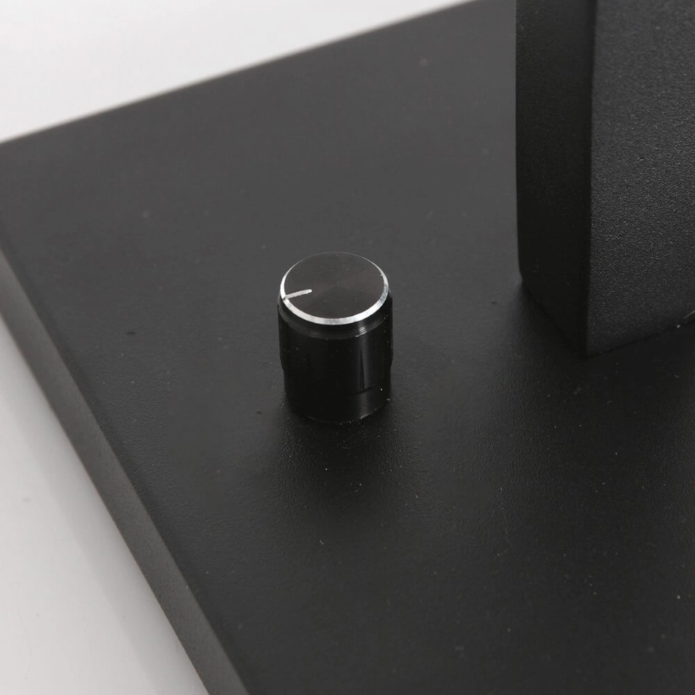 Lampe de table Stanger noir avec velours doré Steinhauer 8712746146349