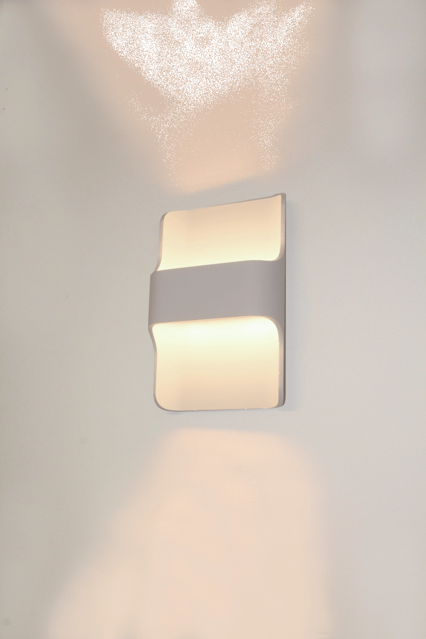 Lampe d'extérieur LED Dallas Haut-Bas blanc Artdelight 8719831734061
