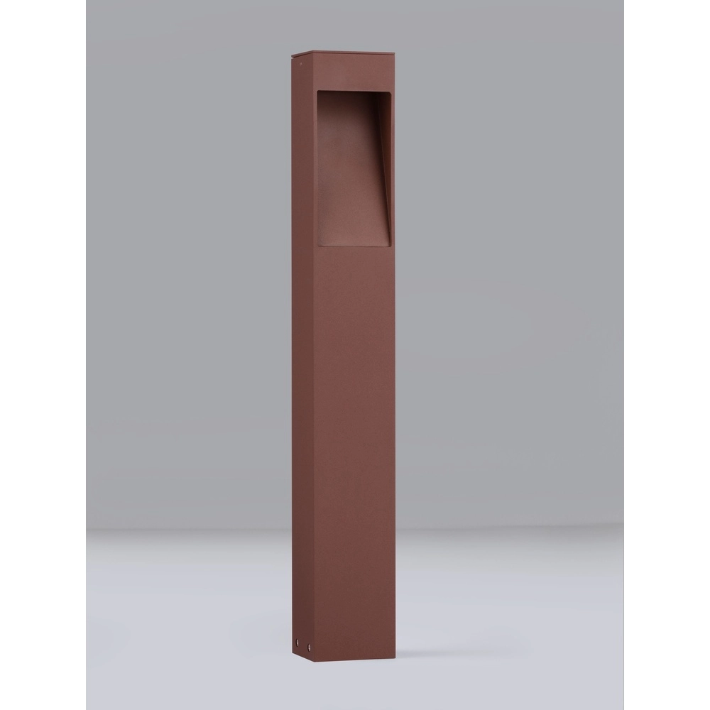 Lampe de jardin Maddi brun rouille 60cm Lyora 5212017465009