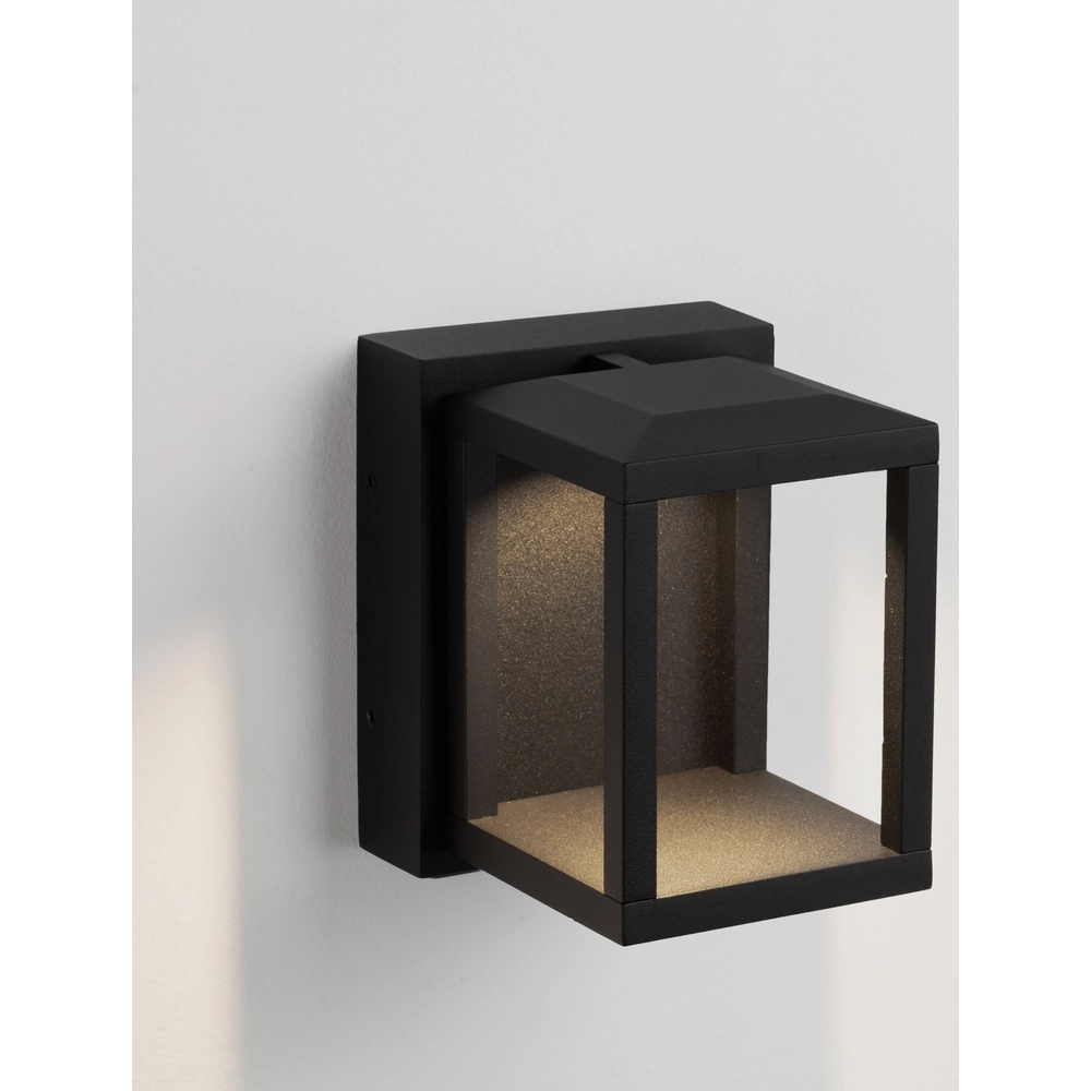 Applique murale noire Prive 13 cm