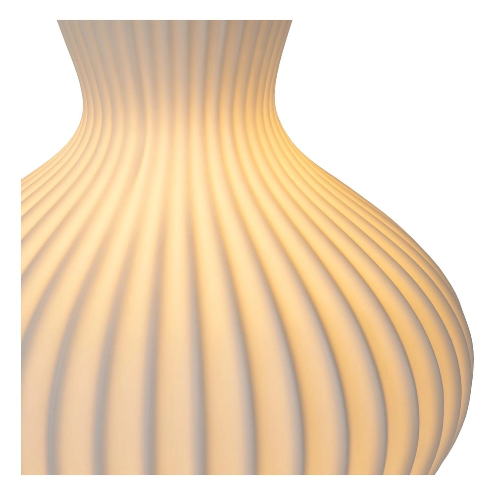 Vase de lampe de table Momoro Blanc Lucide 5411212134509