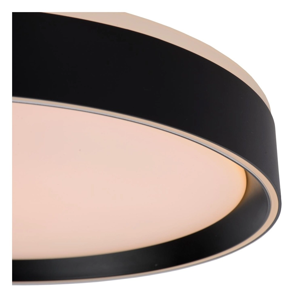 Éclairage de plafond Nuria Ø 40cm noir Lucide 5411212791771
