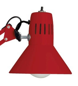 Lampe de travail rouge Hobby Brilliant 4004353889066