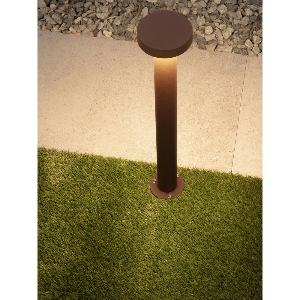 Lampe de jardin de Desing Gong brun rouille 60cm - 3000K Lyora 5212017496232