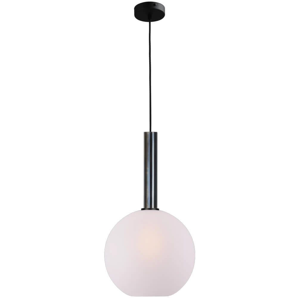 Lampe suspendue Ø 30cm Bella 2 Huile tachetée avec verre blanc mat Lampe suspendue Ø 30cm Bella 2 Huile tachetée avec verre blanc mat