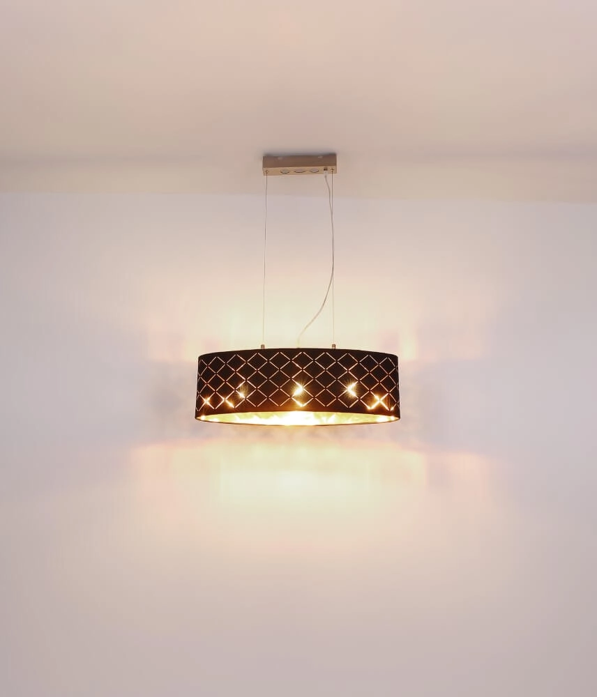 Lampe suspendue design Clarke 65x25cm Globo 9007371361014