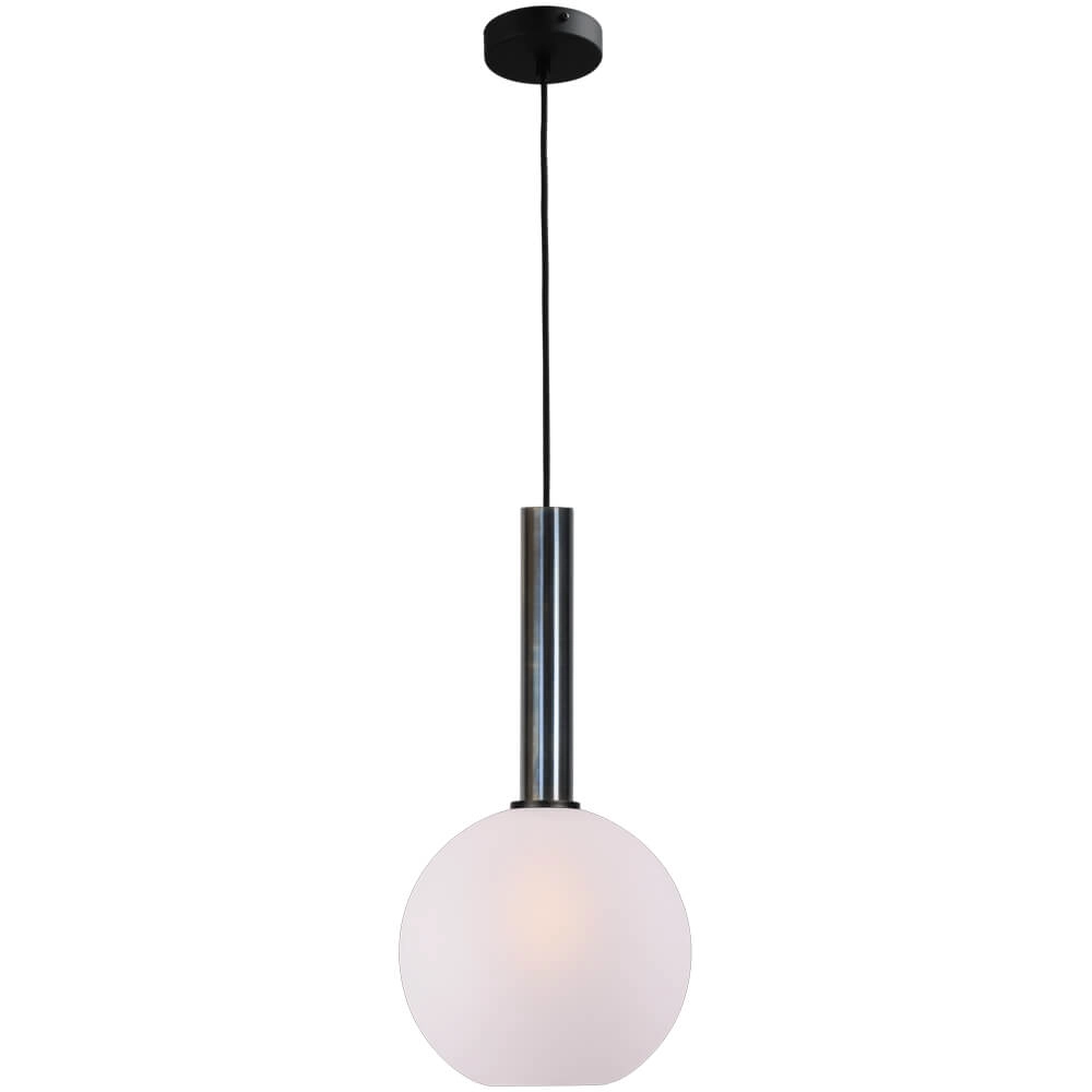 Lampe suspendue Ø 25cm Bella 2 Huile tachetée avec verre blanc mat Lampe suspendue Ø 25cm Bella 2 Huile tachetée avec verre blanc mat