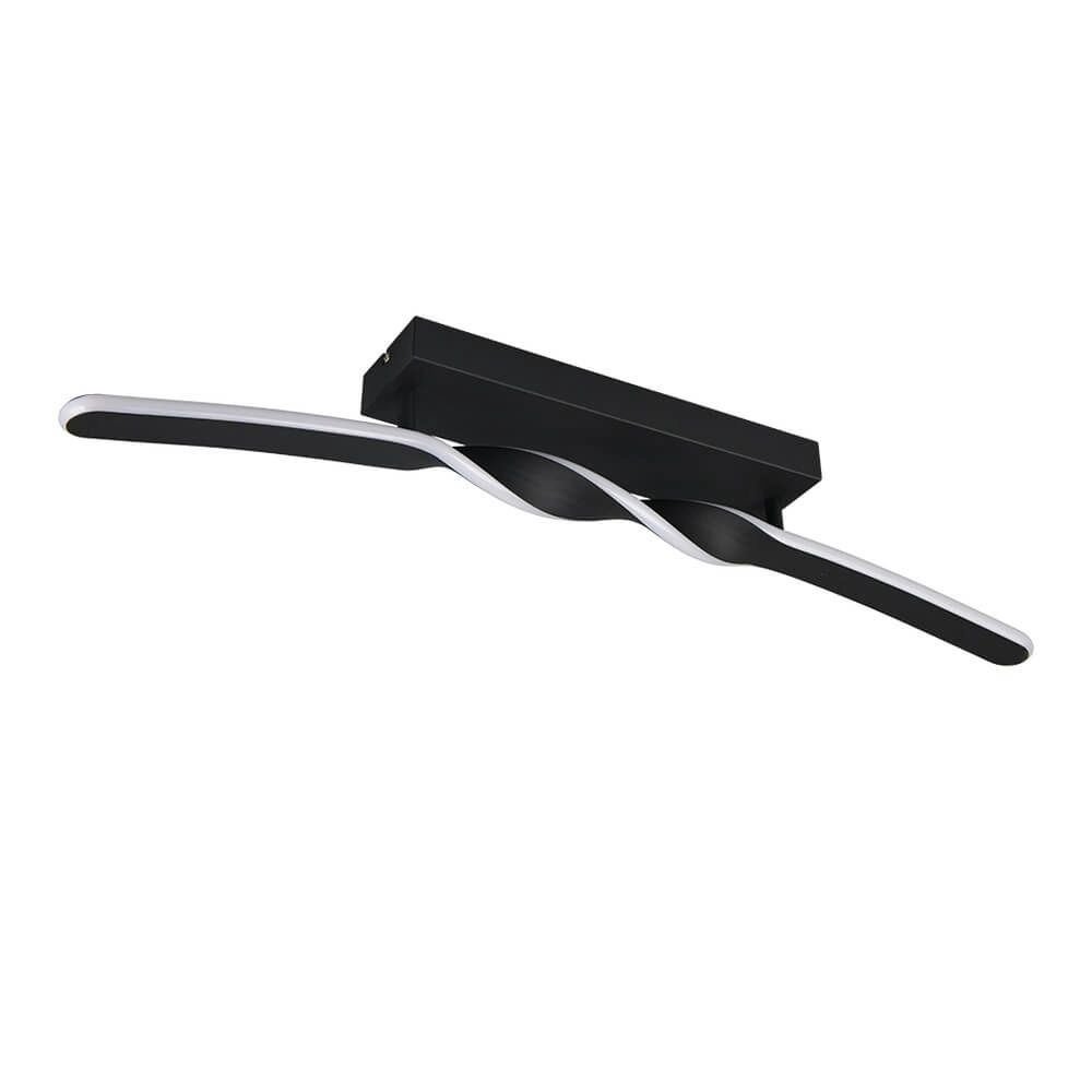 Plafonnier design Ginko noir Trio 4017807642520