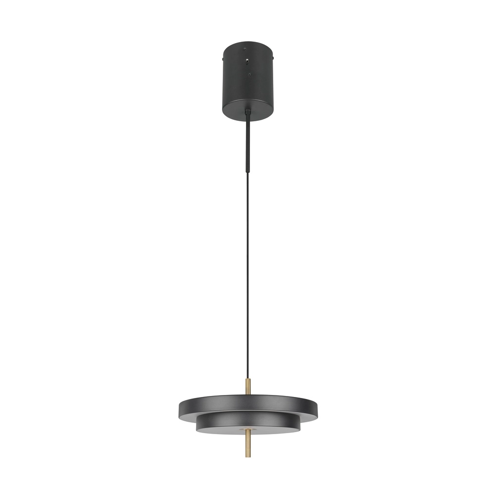 Suspension design Keaton noir avec or Ø 40cm Trio 4017807653366