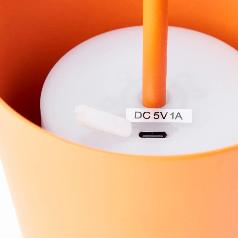 Lampe de table Kaami Orange Brilliant 4004353428258