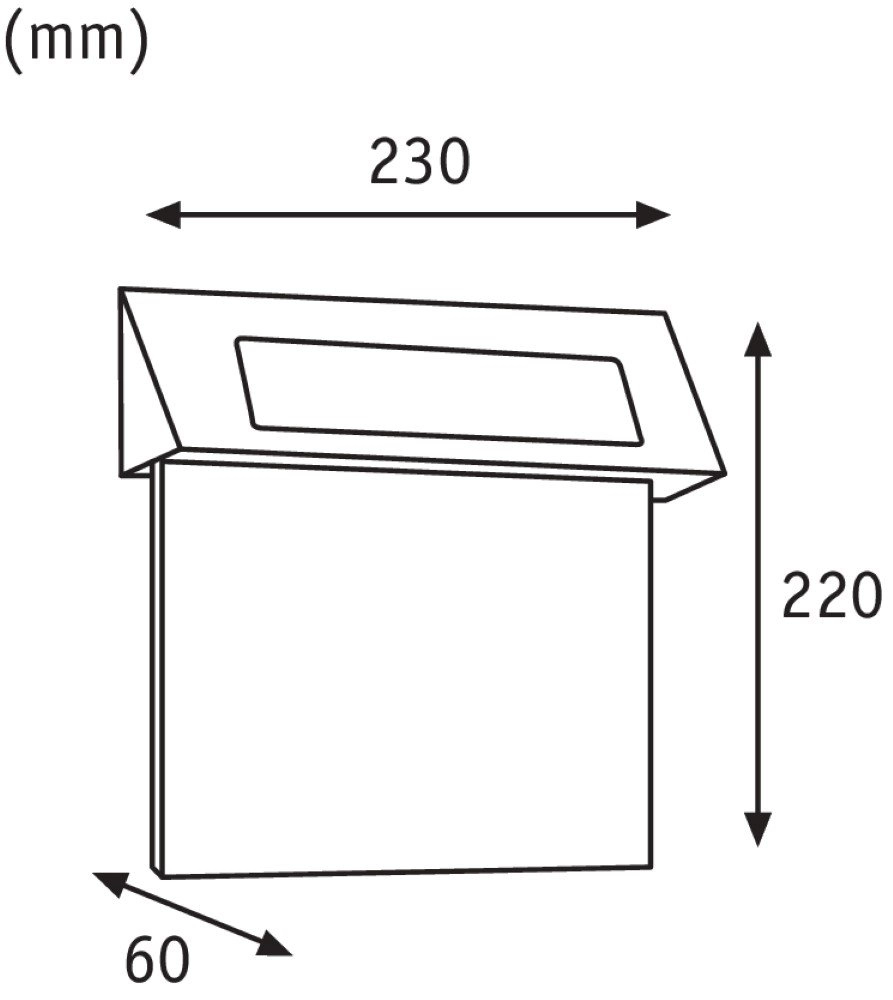Applique Solar House Paulmann 4000870937655