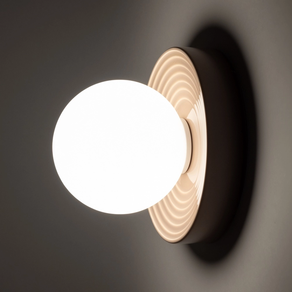 Lampe murale de conception Clay rose Ø 22cm Lyora 5903139117463