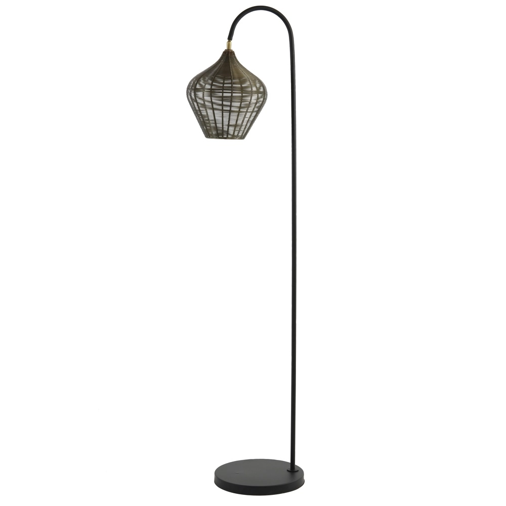 Lampe de pied Alvaro bronze Light & Living 8717807634278