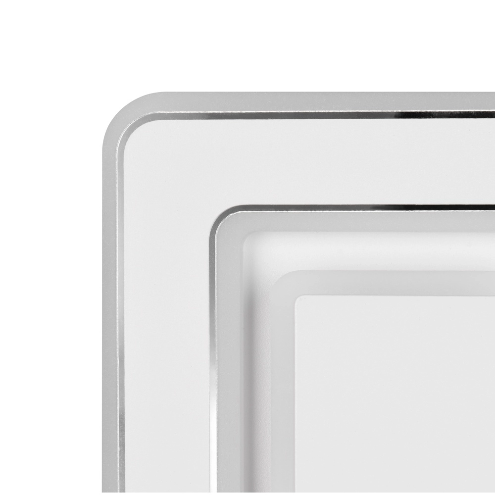 Lampe de plafond Tamaro Carré blanc Trio 4017807704396