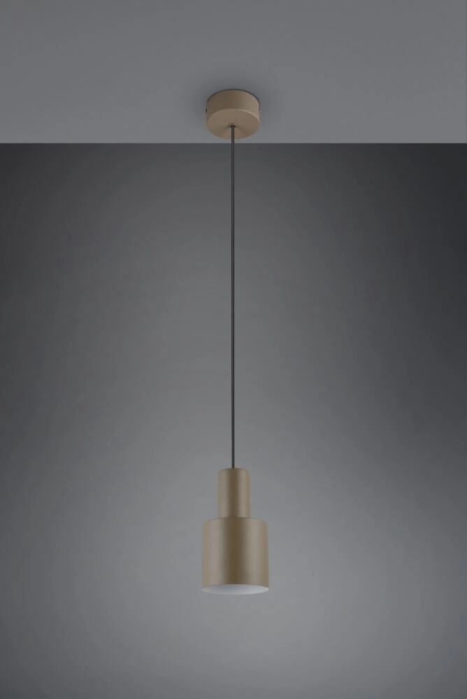 Pendentif taupe Agudo Ø12cm Trio 4017807613780