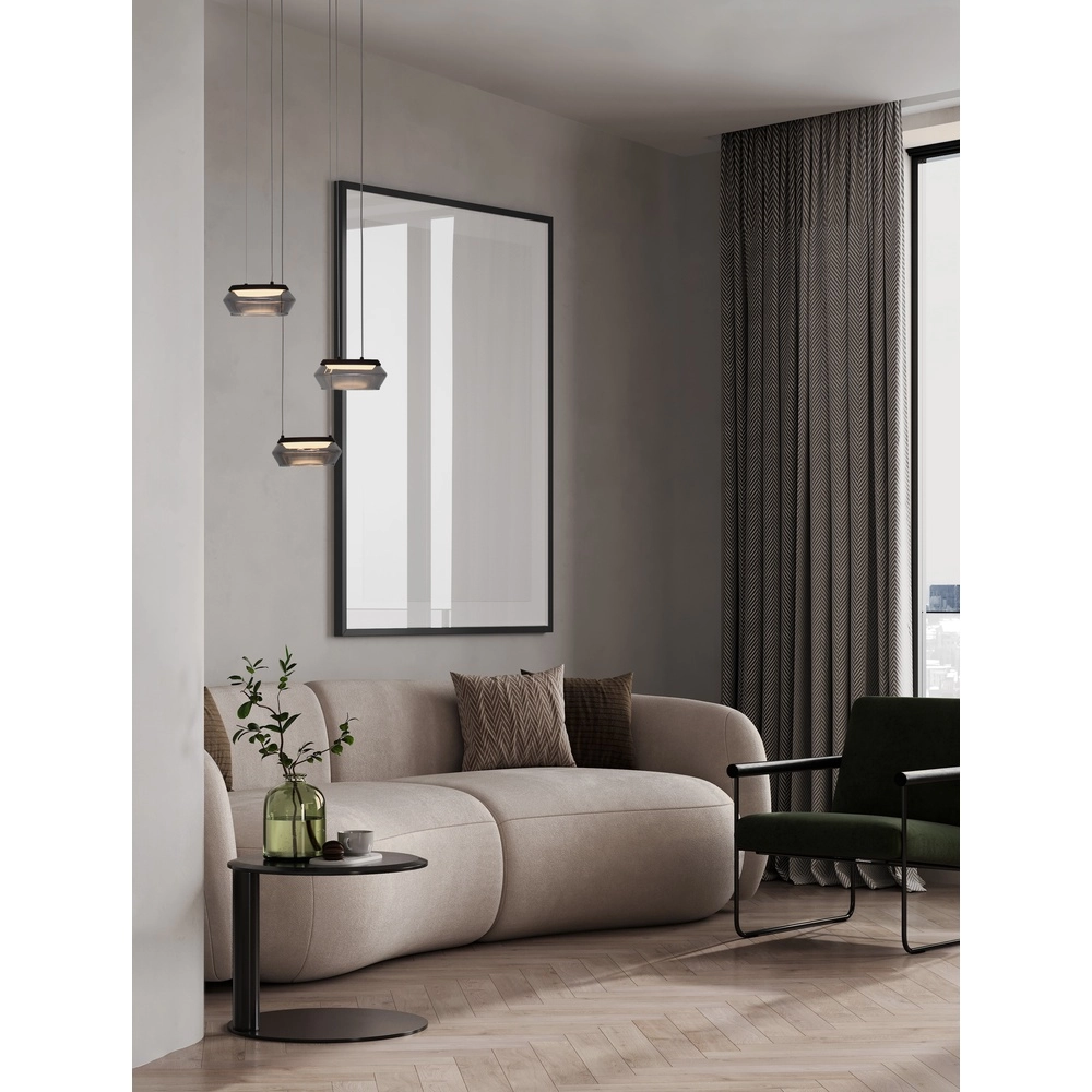 Suspension élégante Jailyn 3 lumières Lyora 5212017468390