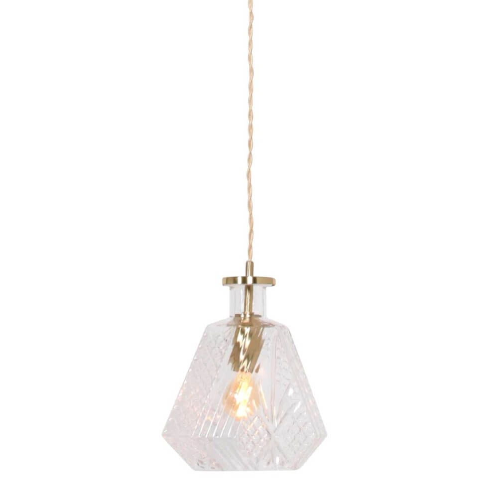 Lampe suspendue classique Grazioglass Ø 18 cm Lampe suspendue classique Grazioglass Ø 18 cm