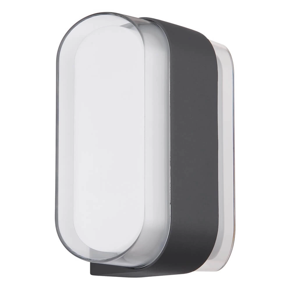 Applique murale design Plixon Anthracite ovale Globo 9007371452439