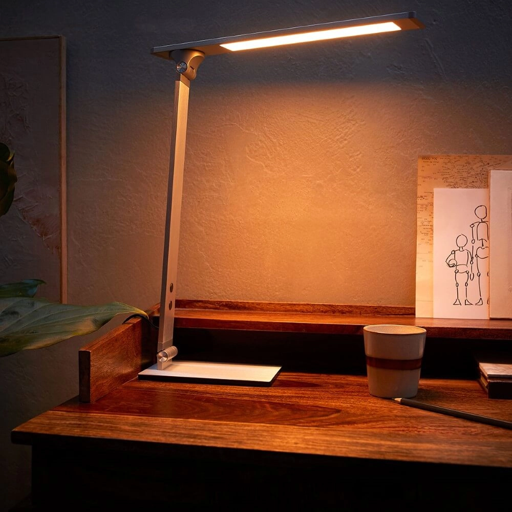 Lampe de bureau Serenade LED gris Steinhauer 8712746132649