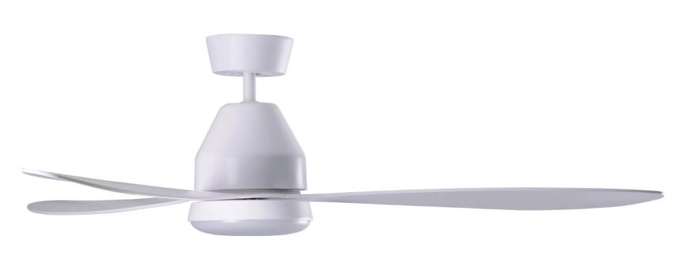 Ventilateur de plafond bois avec lampe Whitehaven Ø 143cm IP55 Beacon 9333509136460