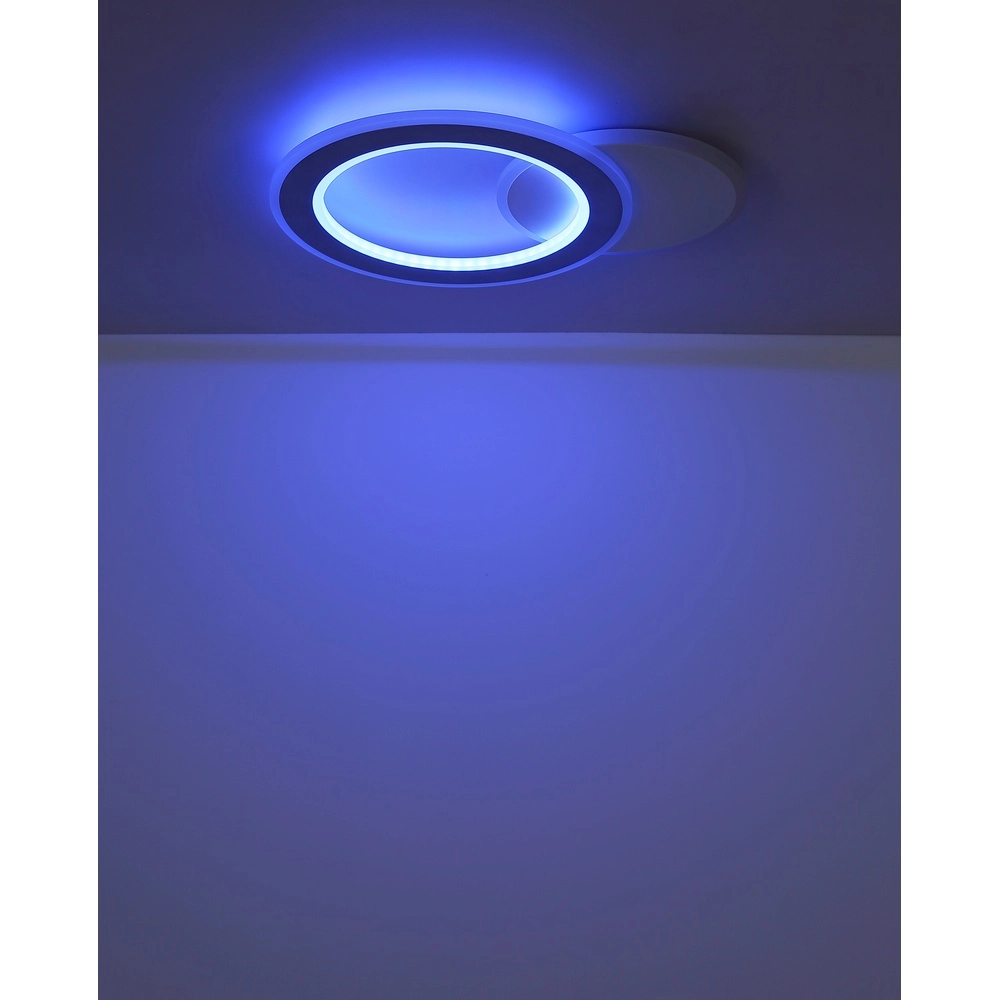 Lampe de plafond à design Mavis Blanc Globo 9007371589234