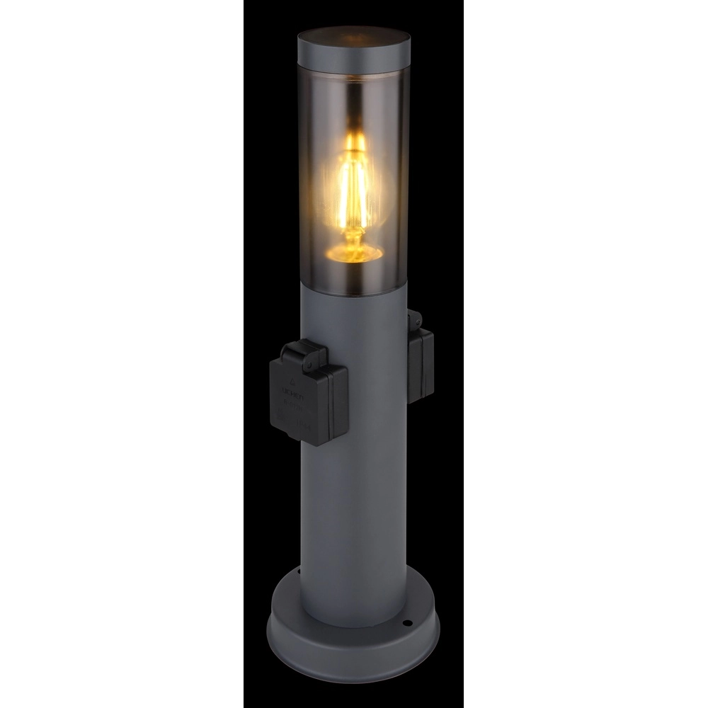 Lampe de jardin Boston anthracite avec douille Globo 9007371430741