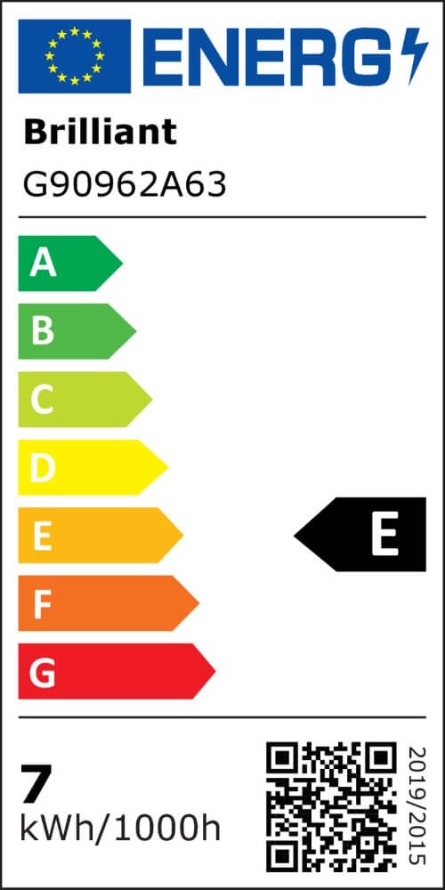 Spot en saillie 2 lumières Hilly gris Brilliant 4004353346880