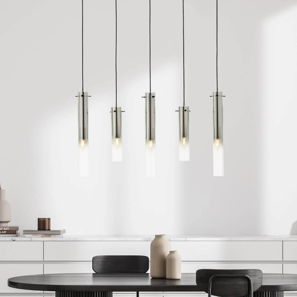 Lampe suspendue 5 lumières Glasini Brilliant 4004353429569