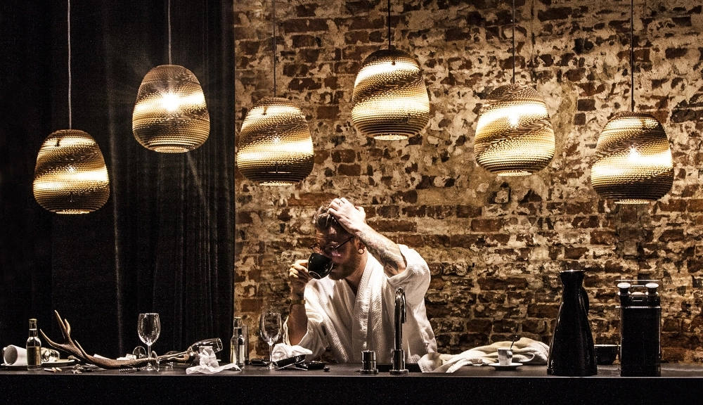 Binky 210 Lampe pendante en carton Ø 21cm Think Paper 8720165407316