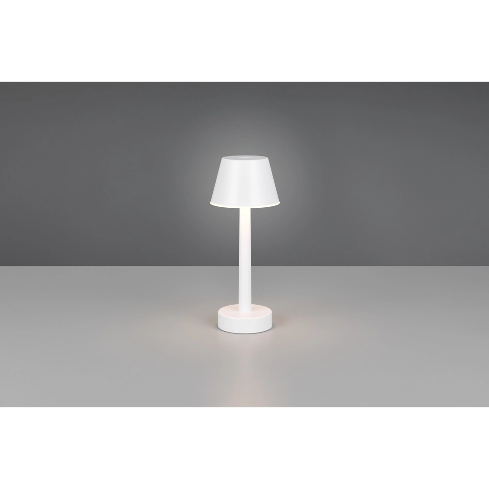 Lampe de table rechargeable Vidal blanc Trio 4017807644821