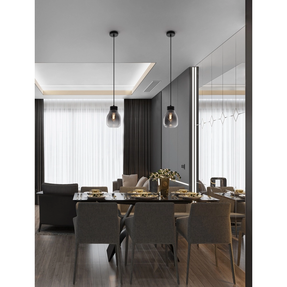 Suspension Blacu 1 LIGHT ZWRT Lyora 5212017447470