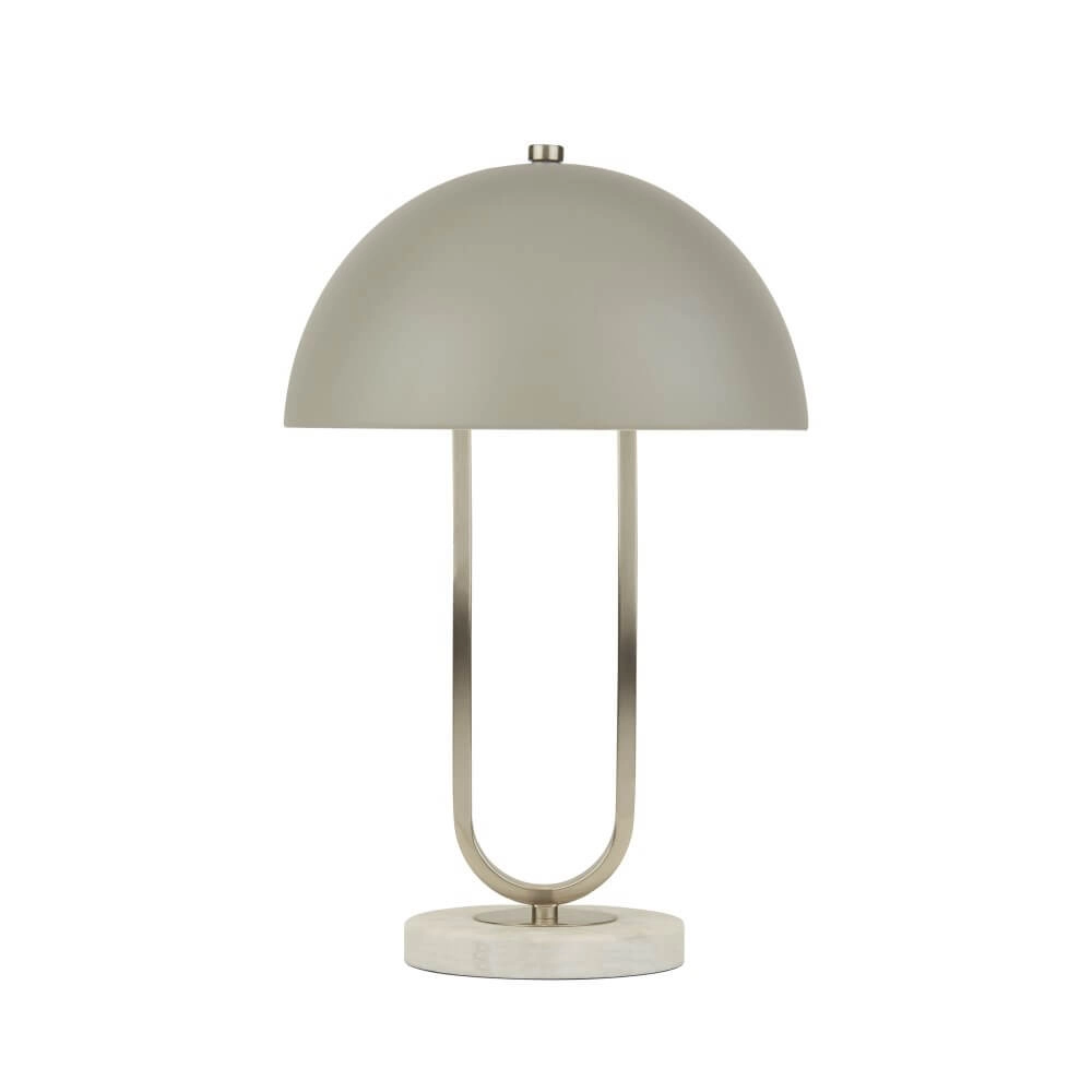 Lampe de table Tablu marbre avec nuance blanche Lampe de table Tablu marbre avec nuance blanche