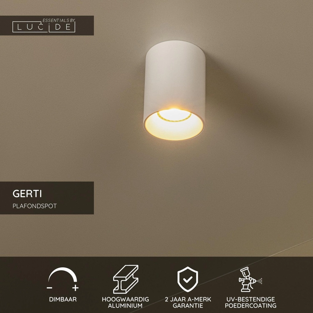 Emplacement monté en surface Gerti Blanc Lucide 5411212094322