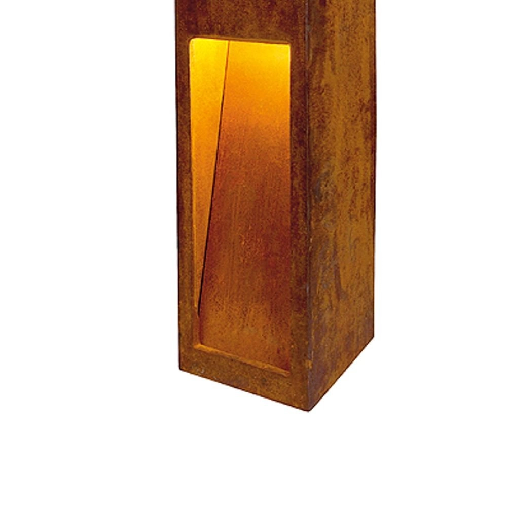 Lampe de jardin Rusty Slot 50 rouiller SLV 4024163107563
