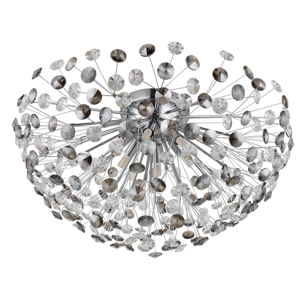 Lampe de plafond Katrina chrome Ø 60cm Globo 9007371484331