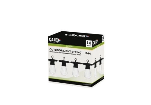 Lumières de fête 3,6W - Led 10m avec télécommande Circle 8712879150640