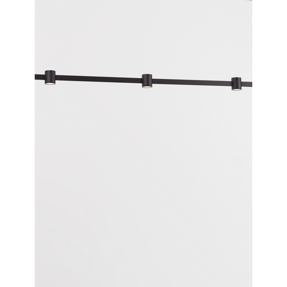 Suspension design Puize 5 lumières noir Lyora 5212017448590