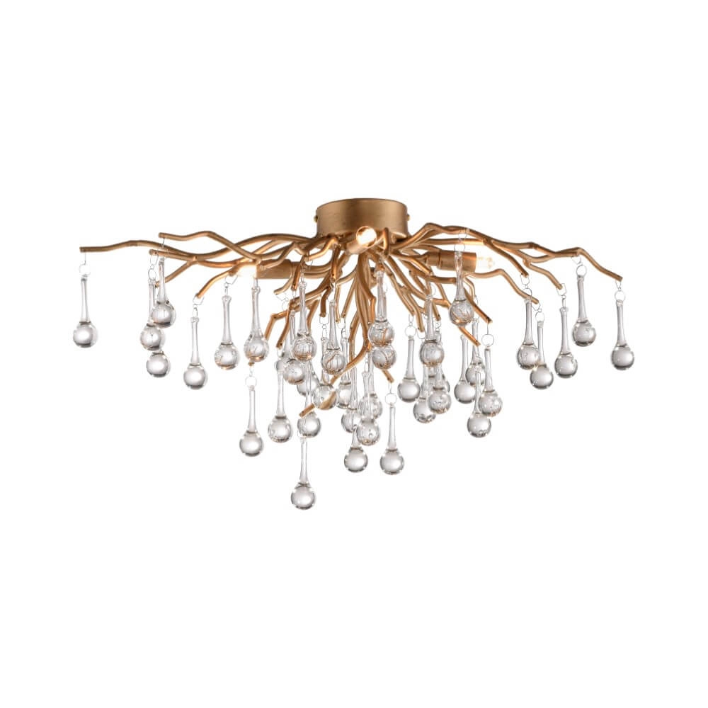 Lustre Icicle laiton 60cm Paul Neuhaus 4012248352069