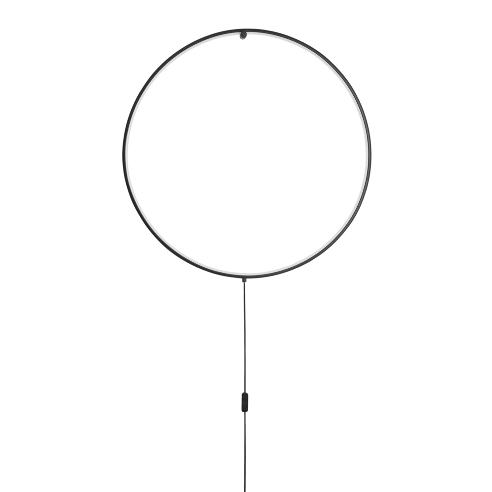 Lampadaire Ring noir Ø 79cm Lyora 5212017424266