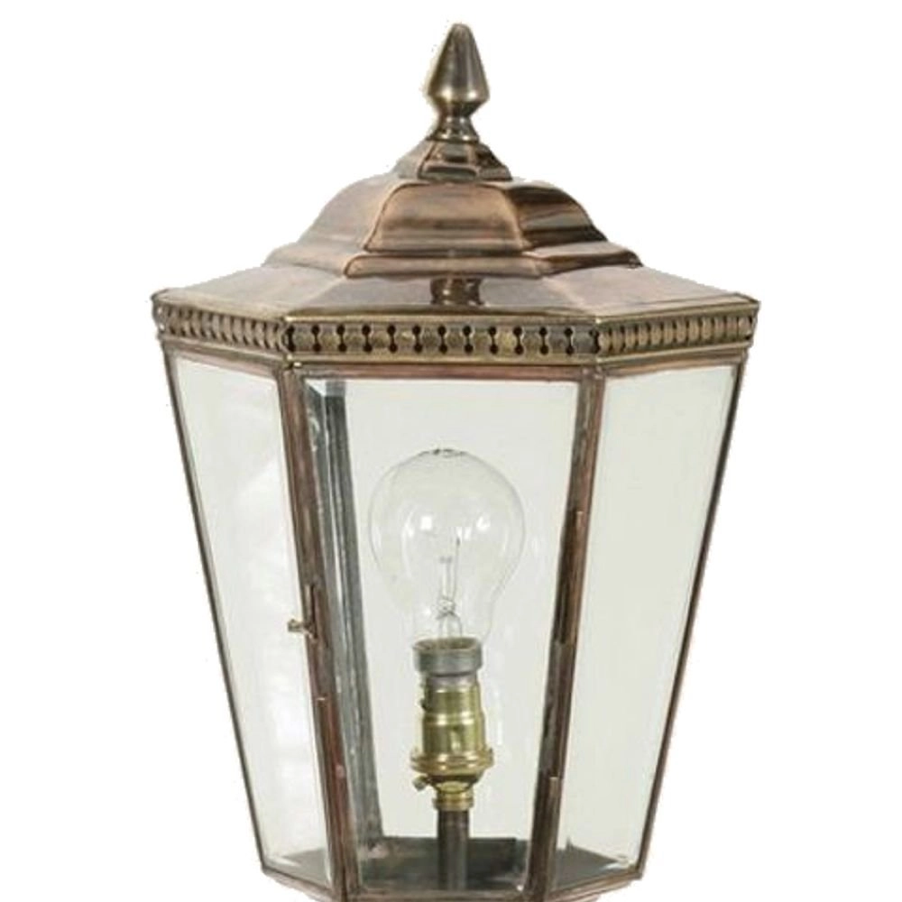 Lampadaire rural Chelsea Pillar fait main - cuivre antique (ant) Limehouse 8716803507067