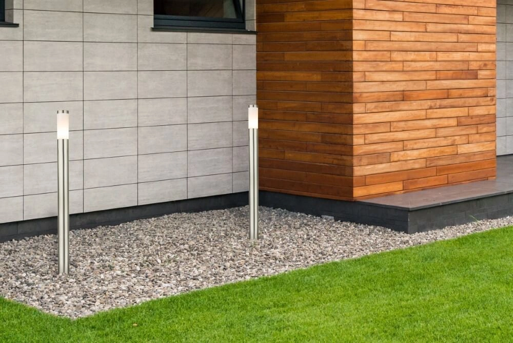 Lampe de terrasse en inox 110cm Boston Globo 9007371107377