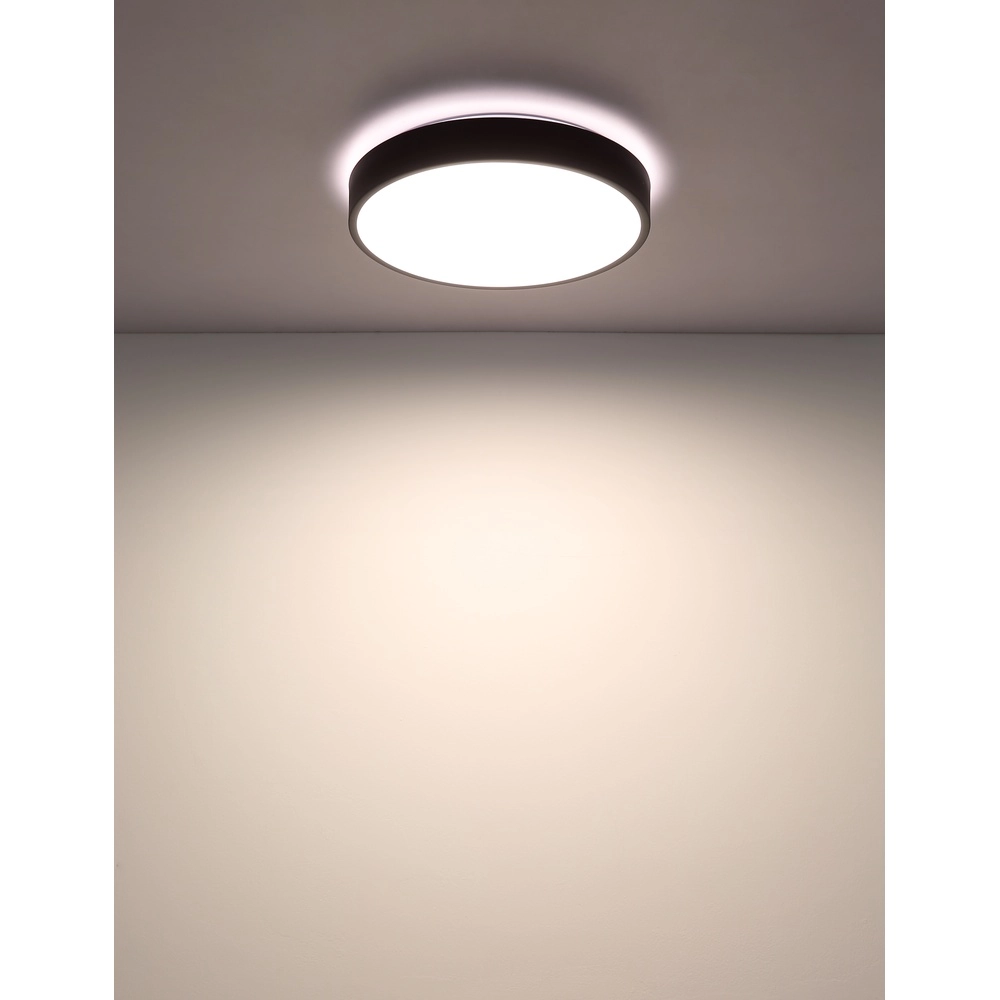 Conception de plafonds Nielsen noir Ø 37,8cm Globo 9007371575671