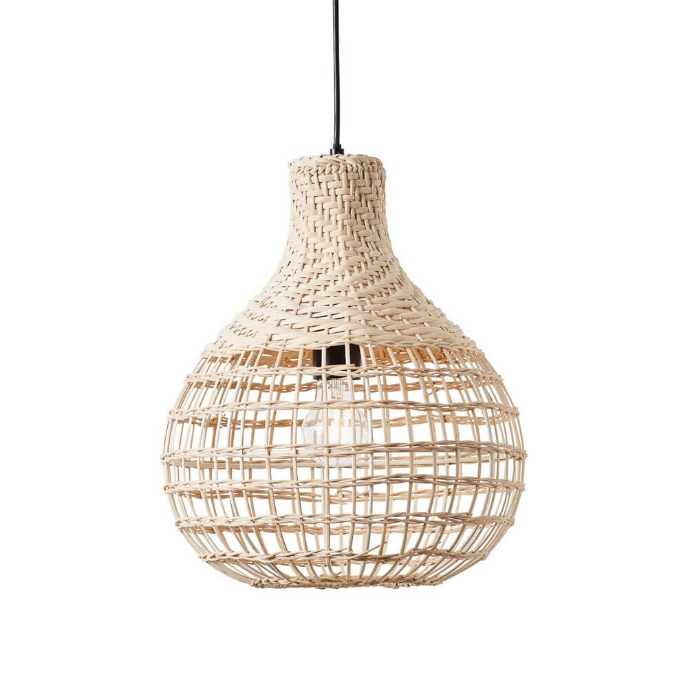 Lampe suspendue en rotin Southsea Ø 32,5 cm Lampe suspendue en rotin Southsea Ø 32,5 cm