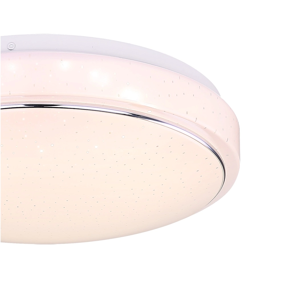 Conception de plafonds Kalle Ø 28,5 cm de blanc Globo 9007371397778