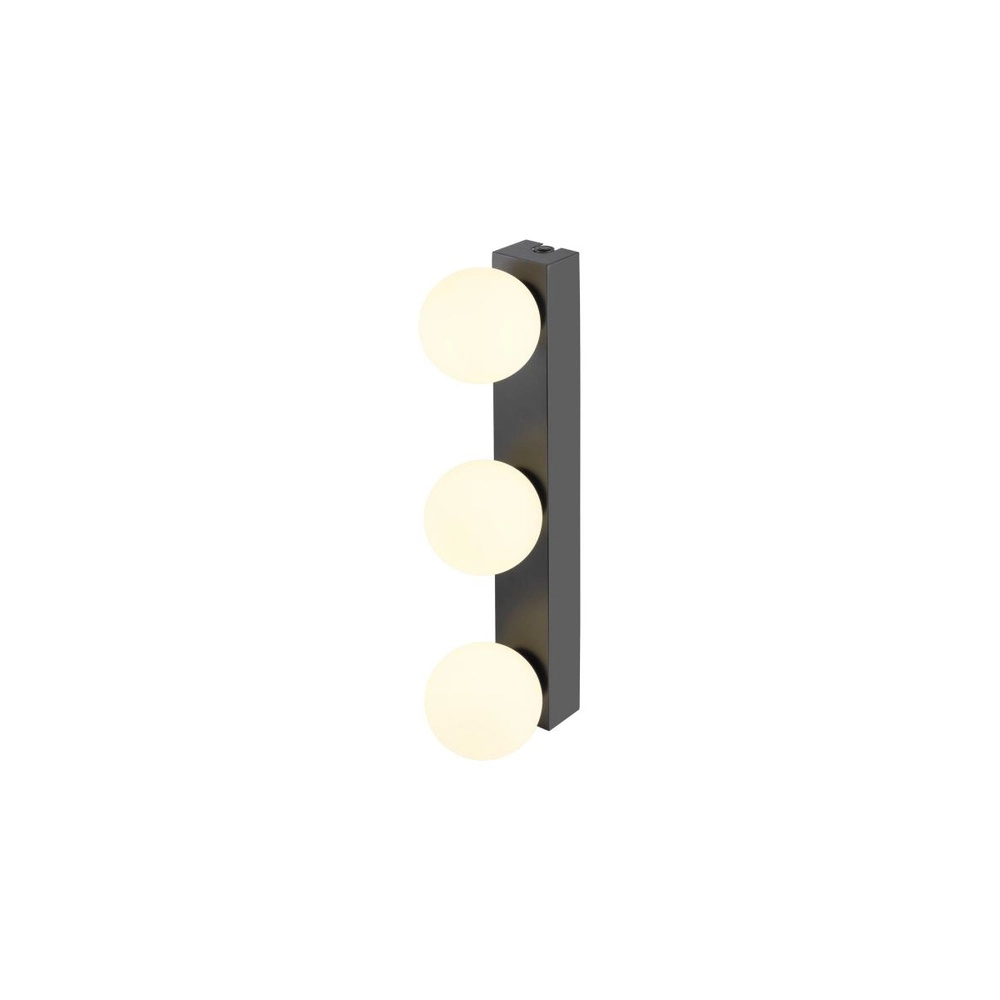 Applique murale Sun Mirror 4 lumières noir Applique murale Sun Mirror 4 lumières noir