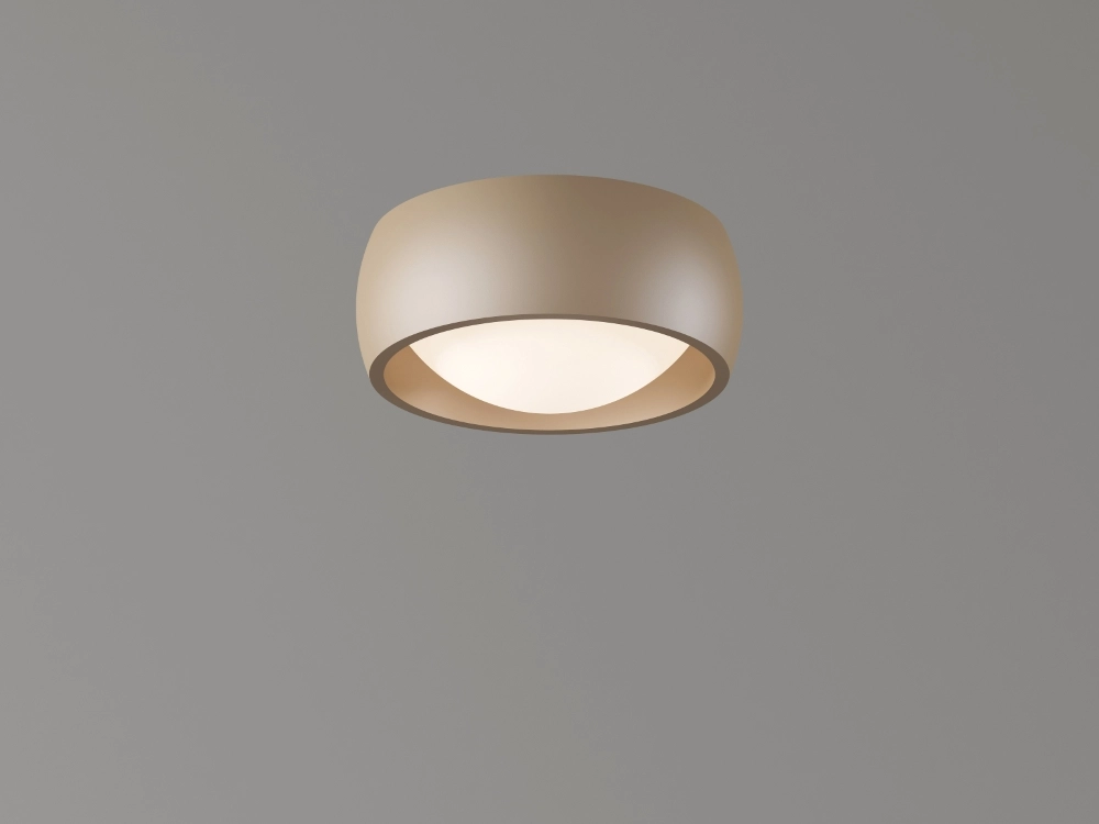 Lampe de plafond élégante Montana Ø15cm - Champagne