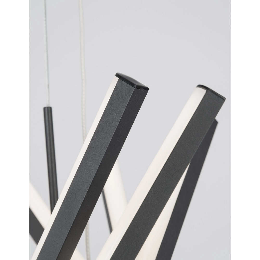 Suspension design Narvi M noir Ø 80cm Lyora 5212017424198