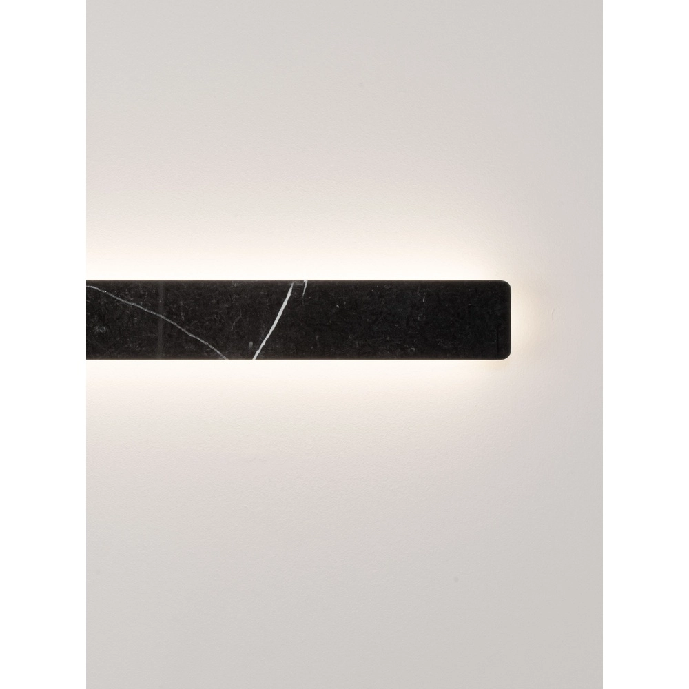 Lampe murale élégante Alyssa marbre noir Lyora 5212017495846
