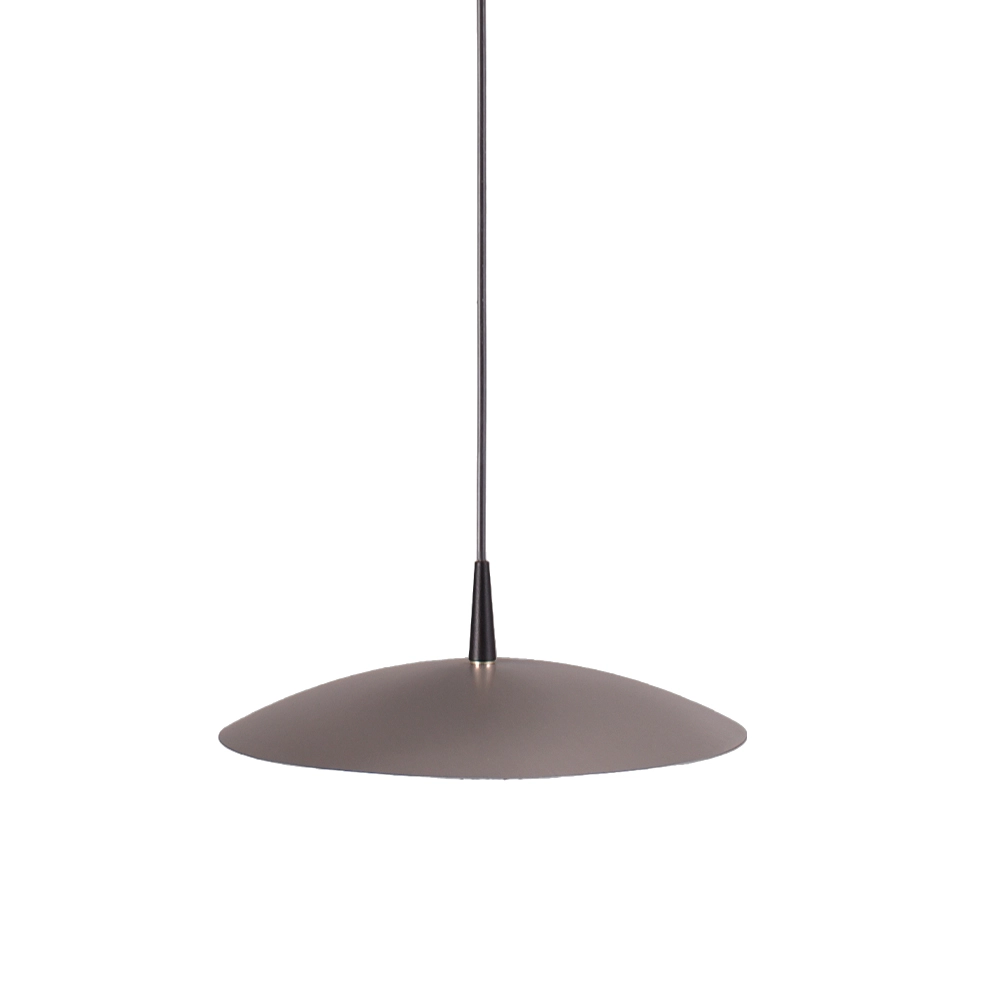 Lampe pendante à 3 lampes Scala 130 cm noir avec nickel Ø 25 cm Masterlight 8718121326542