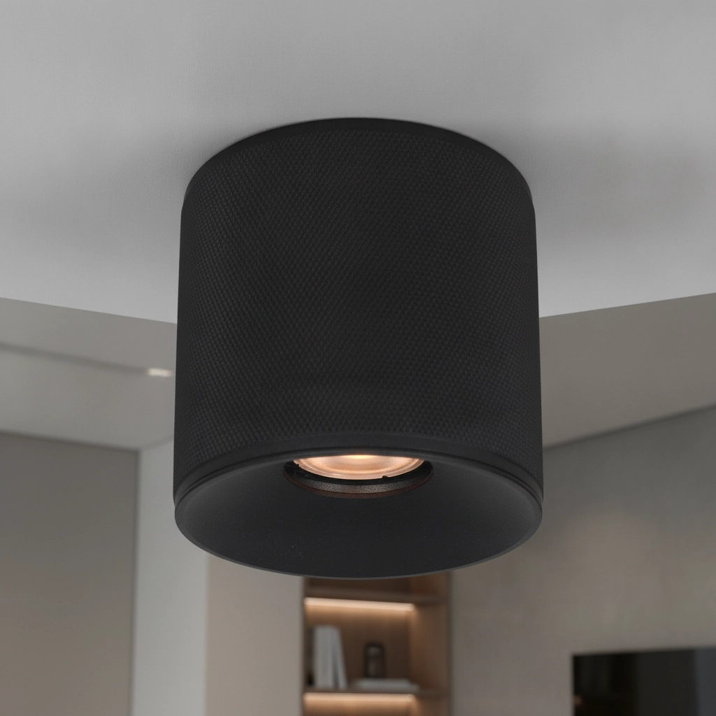 Plafonnier Costa noir